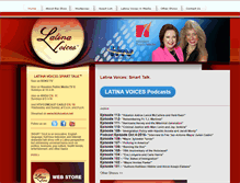 Tablet Screenshot of latinavoices.com
